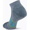 imageMerrell unisexadult Mens and Womens Zoned Cushioned Wool Hiking Socks  1 Pair Pack  Breathable Unisex Arch SupportGrayBlue
