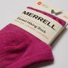 imageMerrell unisexadult Mens and Womens Zoned Cushioned Wool Hiking Socks  1 Pair Pack  Breathable Unisex Arch SupportPink