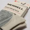 imageMerrell unisexadult Mens and Womens Zoned Cushioned Wool Hiking Socks  1 Pair Pack  Breathable Unisex Arch SupportWhisper White