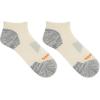 imageMerrell unisexadult Mens and Womens Zoned Cushioned Wool Hiking Socks  1 Pair Pack  Breathable Unisex Arch SupportWhisper White
