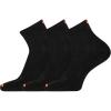 imageMerrell Mens and Womens Cushioned Cotton Ankle Socks3 ampamp 6 PairsBreathable Mesh Comfort ZonesBlack