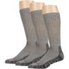 imageMerrell Mens and Womens Durable Everyday Work Crew Socks3 ampamp 6 PairsAntiOdor CottonGray Heather