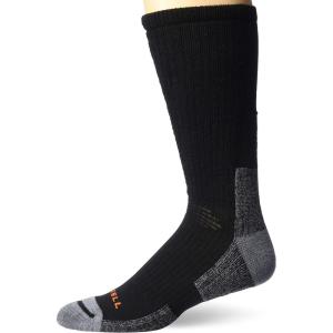 imageMerrell Mens and Womens Merino Wool Tactical Crew SocksArch Support ampamp Moisture ManagementGray Black
