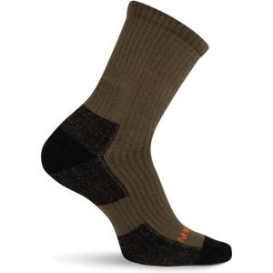 imageMerrell Mens and Womens Merino Wool Tactical Crew SocksArch Support ampamp Moisture ManagementOlive