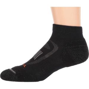 imageMerrell unisexadult Mens and Womens Zoned Cushioned Wool Hiking Socks  1 Pair Pack  Breathable Unisex Arch SupportBlack