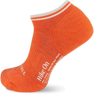 imageMerrell unisexadult Mens and Womens Zoned Cushioned Wool Hiking Socks  1 Pair Pack  Breathable Unisex Arch SupportCoral