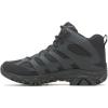 imageMerrell Mens Moab 3 Mid Response Tactical Waterproof Boots Lightweight Full Grain Leather Work Hiking Outdoor ShoesBlack