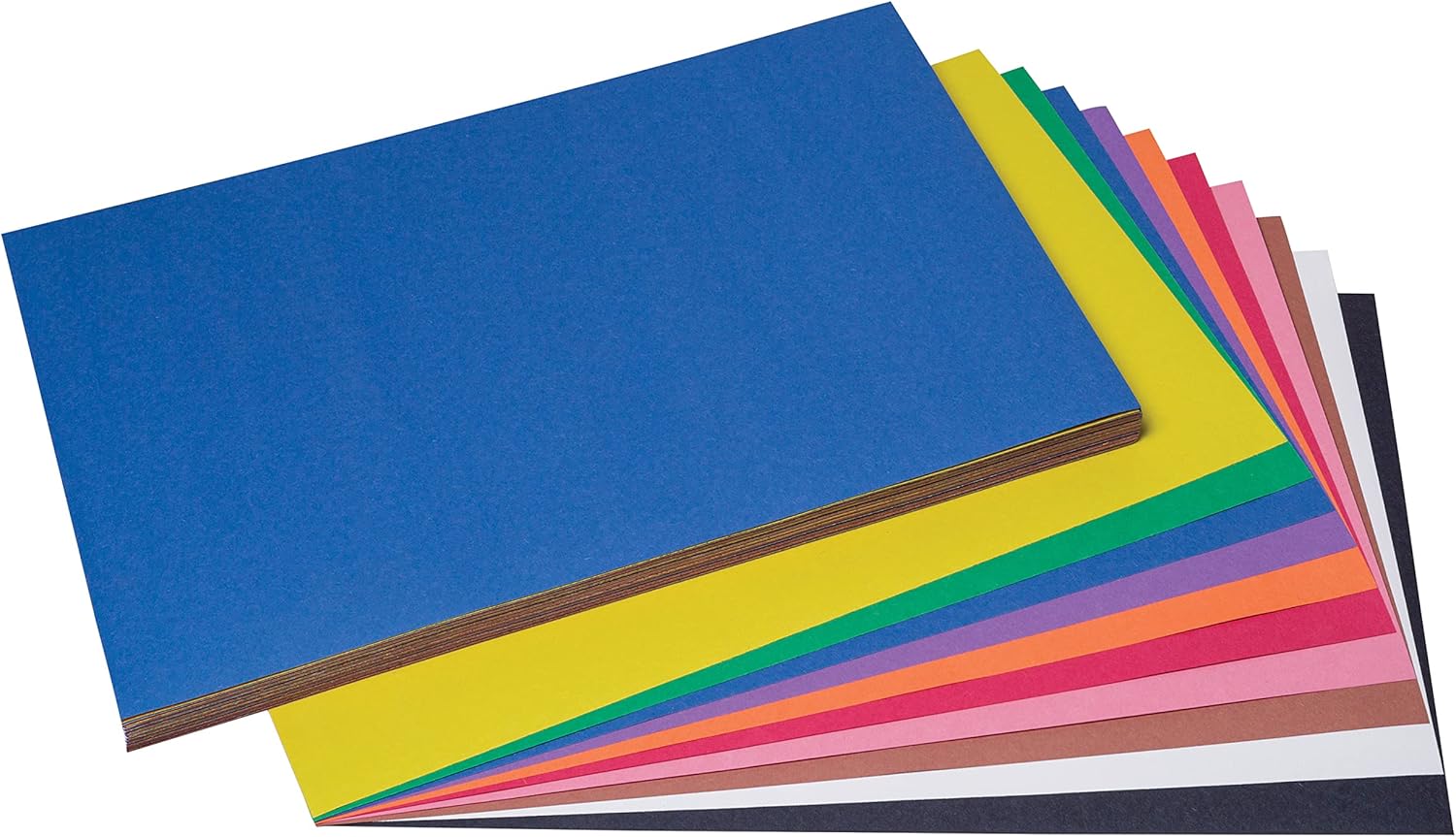 imagePrang Formerly SunWorks Construction Paper 10 Assorted Colors 12quot x 18quot 100 Sheets