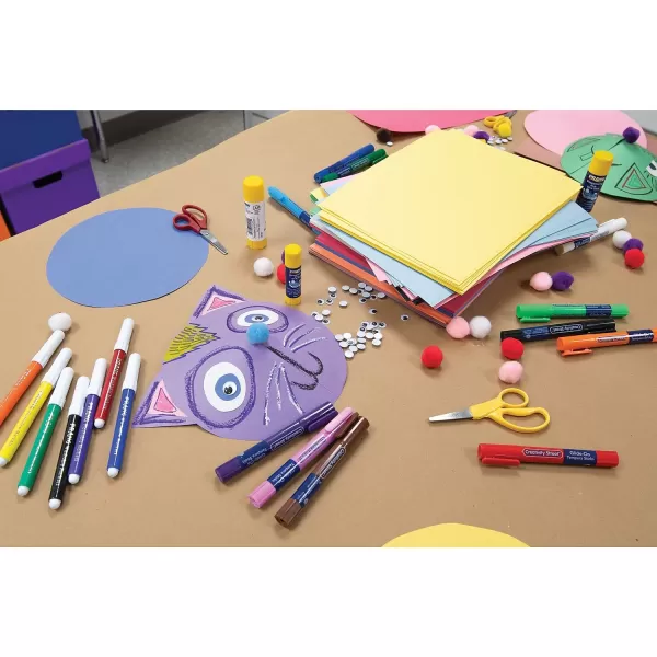 imagePrang Formerly SunWorks Construction Paper 10 Assorted Colors 12quot x 18quot 50 Sheets