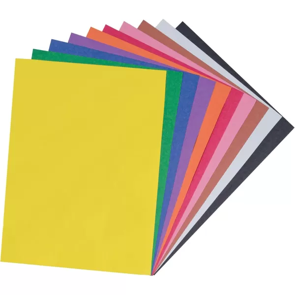 imagePrang Formerly SunWorks Construction Paper 10 Assorted Colors 9quot x 12quot 300 Sheets500 Sheets