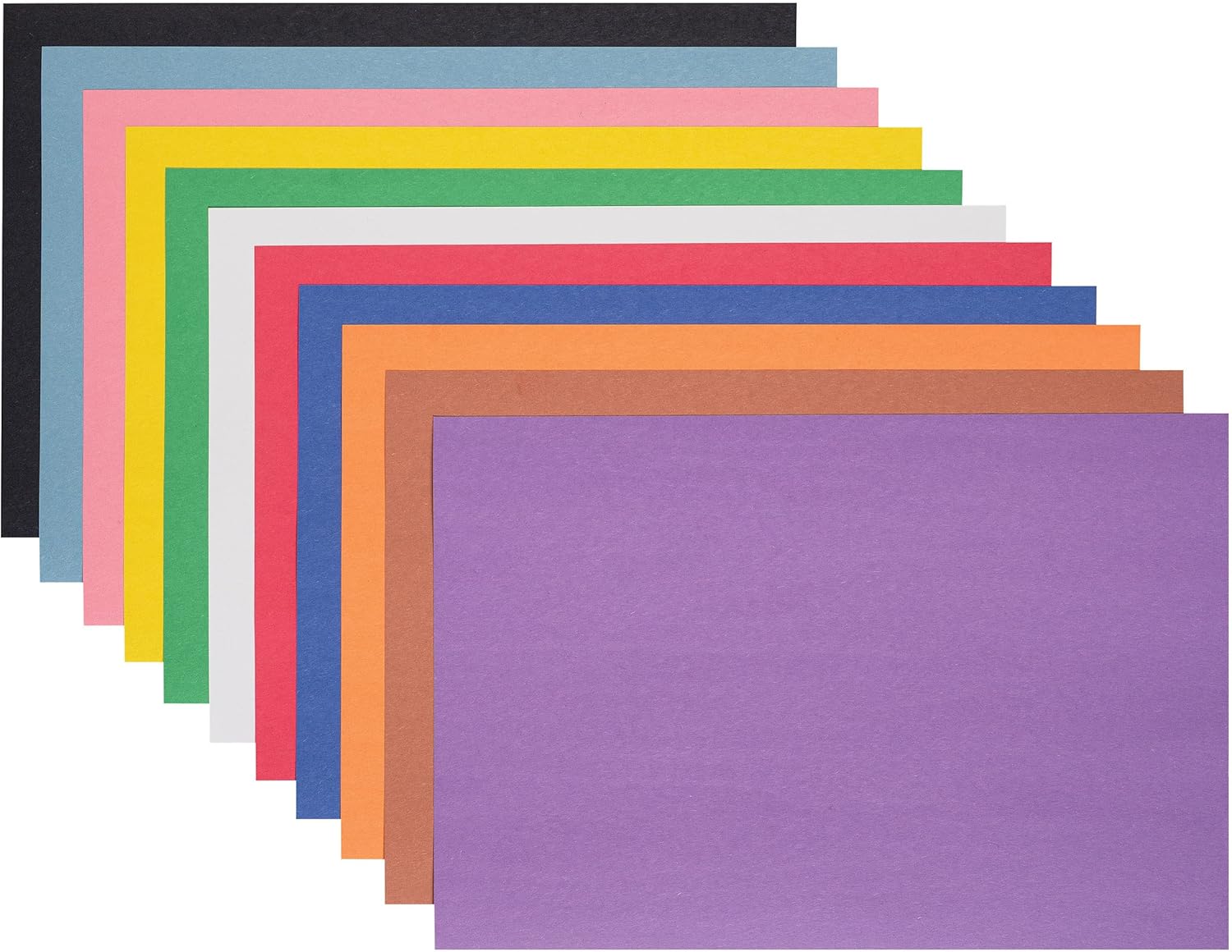 imagePrang Formerly SunWorks SmartStack Construction Paper 11 Assorted Colors 12quot x 18quot 150 Sheets12 x 18