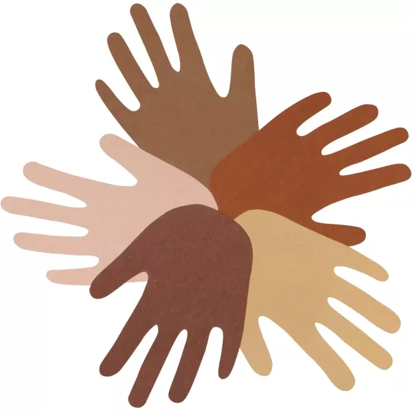 imagePrang Formerly SunWorks Shades of Me Construction Paper 5 Assorted Skin Tone Colors 12quot x 18quot 50 Sheets12 x 18