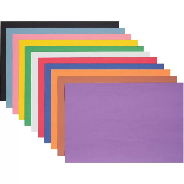imagePrang Formerly SunWorks SmartStack Construction Paper 11 Assorted Colors 12quot x 18quot 150 Sheets12 x 18