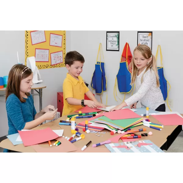 imagePrang Formerly SunWorks SmartStack Construction Paper 11 Assorted Colors 12quot x 18quot 150 Sheets12 x 18