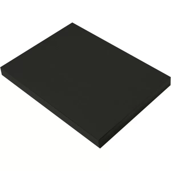 imagePrang Formerly SunWorks Construction Paper Black 9quot x 12quot 100 Sheets