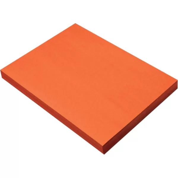 imagePrang Formerly SunWorks Construction Paper Orange 9quot x 12quot 100 Sheets