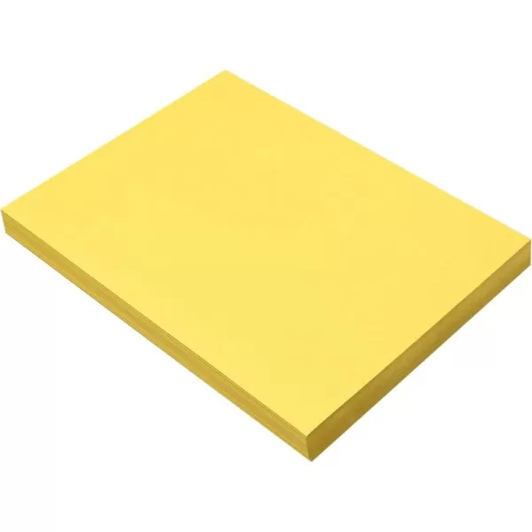 imagePrang Formerly SunWorks Construction Paper Yellow 9quot x 12quot 100 SheetsYellow