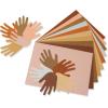 imageSunWorks Multicultural Construction Paper 5 Assorted Colors 9quot x 12quot 50 Sheets Per Pack 5 Packs