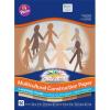 imageSunWorks Multicultural Construction Paper 5 Assorted Colors 9quot x 12quot 50 Sheets Per Pack 5 Packs