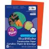 imageSunWorks Construction Paper Orange 9quot x 12quot 50 Sheets Per Pack 10 Packs