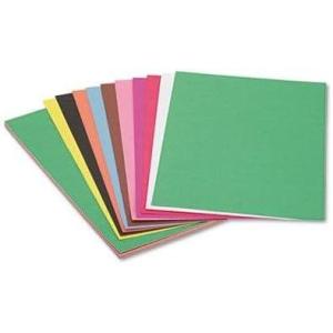 imageSunWorks PAC6507 CONSTRUCTION PAPER 58 LBS 12 X 18 ASSORTED 50 SHEETSPACKFull Carton Of25 PK