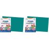 imagePACON SunWorks Construction Paper Magenta 12 x 18 50 Sheets 6407Turquoise