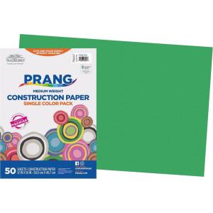 imagePACON SunWorks Construction Paper Magenta 12 x 18 50 Sheets 6407Holiday Green