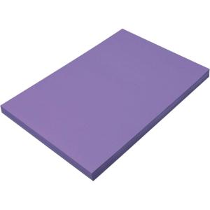 imagePrang Formerly SunWorks Construction Paper Hot Pink 12quot x 18quot 100 SheetsViolet