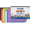 imagePrang SunWorks Heavyweight Construction Paper Pad 18quot x 12quot 8 Colors May Vary18 x 12