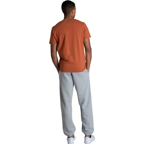 imageFruit of the Loom Eversoft Fleece Elastic Bottom Sweatpants with Pockets Relaxed Fit Moisture Wicking BreathableMineral Grey Heather