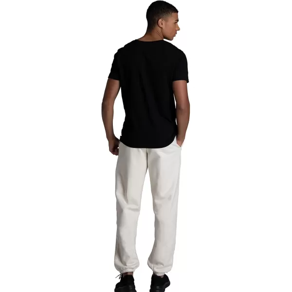 imageFruit of the Loom Eversoft Fleece Elastic Bottom Sweatpants with Pockets Relaxed Fit Moisture Wicking BreathableSweet Cream