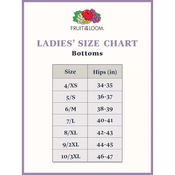 imageFruit of the Loom Womens Breathable Seamless UnderwearAssortedMulticolor