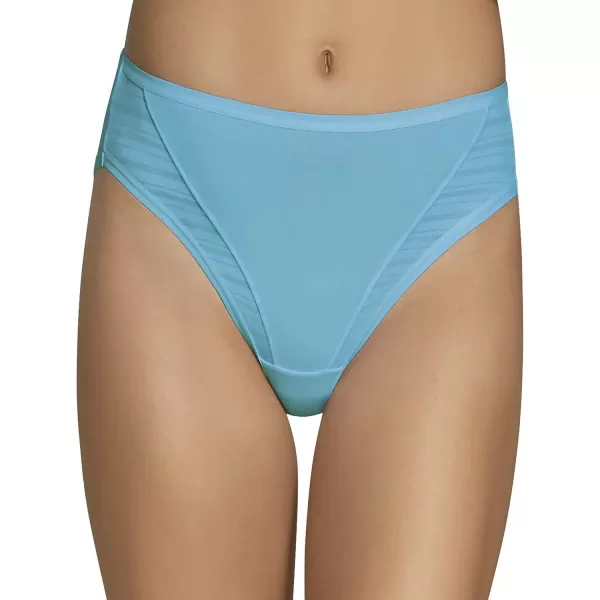 imageFruit of the Loom Womens Breathable Underwear Moisture Wicking Keeps You Cool ampamp Comfortable Available in Plus SizeCoolblend  Hi Cut  4 Pack  Colors May Vary