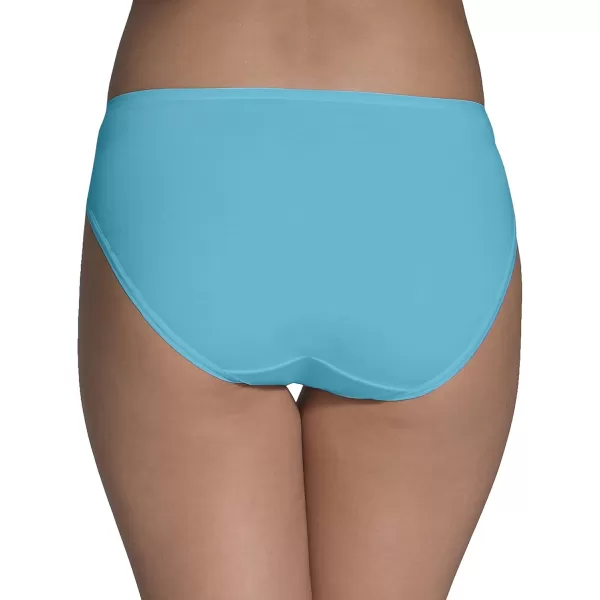 imageFruit of the Loom Womens Breathable Underwear Moisture Wicking Keeps You Cool ampamp Comfortable Available in Plus SizeCoolblend  Hi Cut  4 Pack  Colors May Vary
