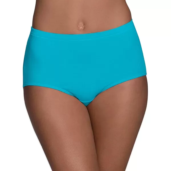 imageFruit of the Loom Womens Breathable Underwear Moisture Wicking Keeps You Cool ampamp Comfortable Available in Plus SizeCotton Mesh  Brief  8 Pack  Colors May Vary