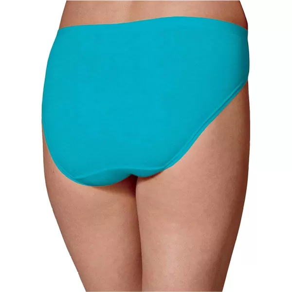 imageFruit of the Loom Womens Breathable Underwear Moisture Wicking Keeps You Cool ampamp Comfortable Available in Plus SizeMicro Mesh  Bikini  6 Pack  Colors May Vary