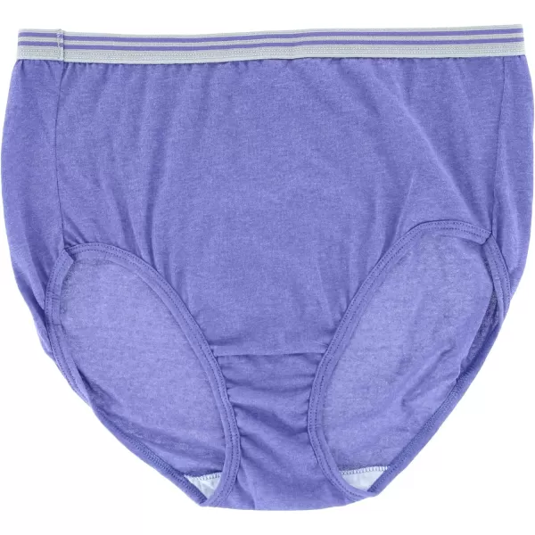 imageFruit of the Loom Womens PlusSize Fit For Me Womens Heather Briefs 6 Pack Underwear Assorted 11