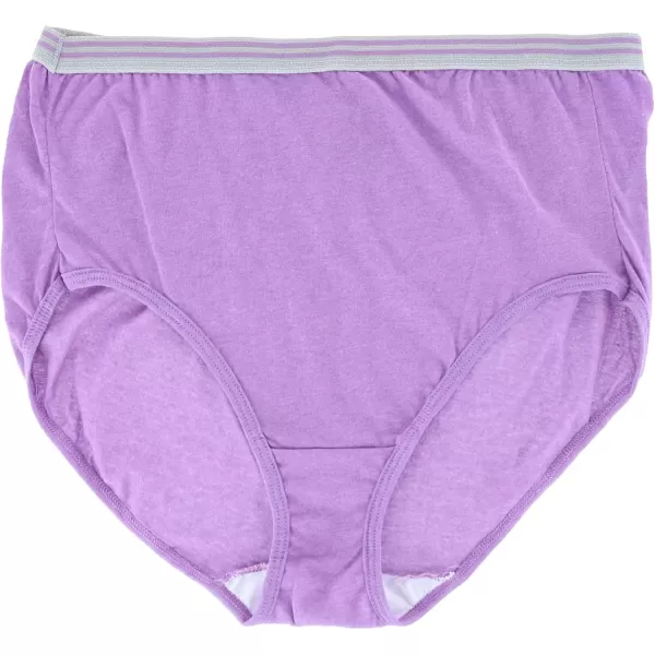 imageFruit of the Loom Womens PlusSize Fit For Me Womens Heather Briefs 6 Pack Underwear Assorted 11
