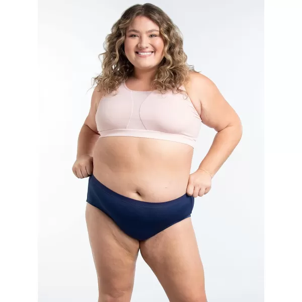 imageFruit of the Loom womens Fit for Me Plus Size Underwear Designed to Fit Your CurvesHipster  Breathable Micro Mesh  Assorted