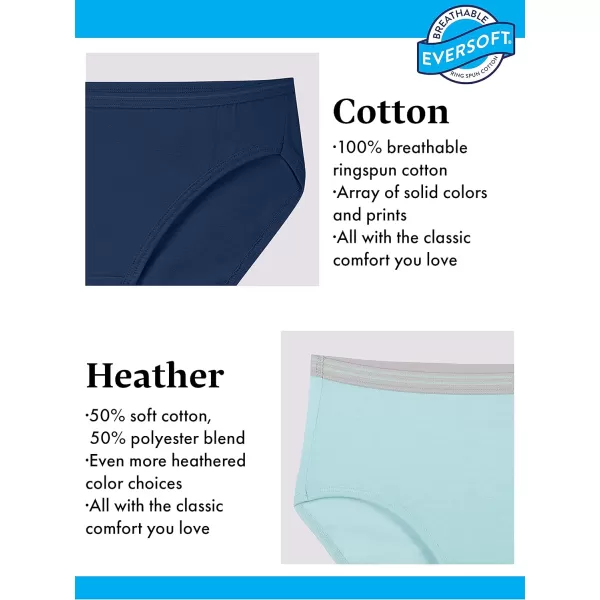 imageFruit of the Loom womens Fit for Me Plus Size Underwear Designed to Fit Your CurvesHipster  Cotton  Assorted