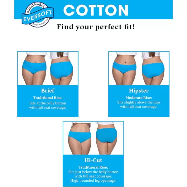 imageFruit of the Loom womens Fit for Me Plus Size Underwear Designed to Fit Your CurvesHipster  Cotton  Assorted