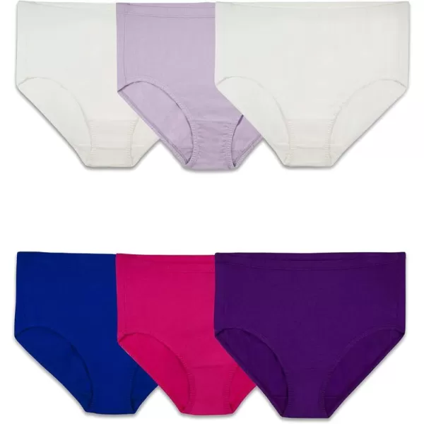 imageFruit of the Loom womens Fit for Me Plus Size Underwear Designed to Fit Your CurvesBrief  Breathable Cotton Mesh  Assorted