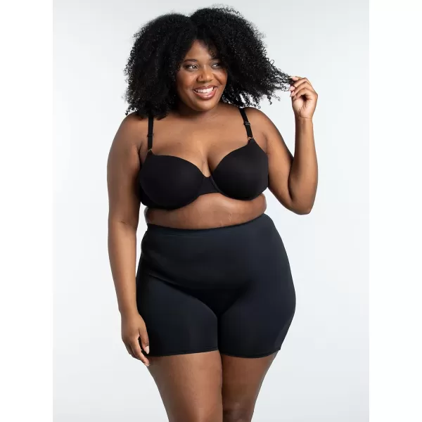 imageFruit Of The Loom Womens Plus Size Fit for Me 4 Pack Microfiber Slip Short Panties Assorted 9
