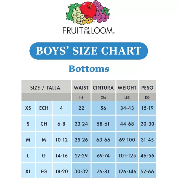 imageFruit of the Loom Boys Boxer Briefs168 Pack  Assorted Stripes