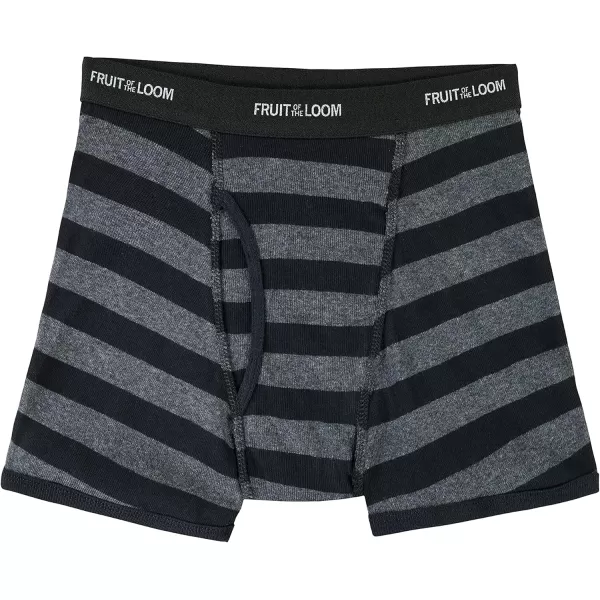 imageFruit of the Loom Boys Boxer Briefs7 Pack  Assorted Stripes
