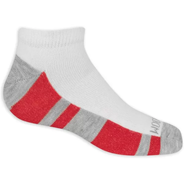 imageFruit of the Loom Boys Lightweight No Show Socks 10 PackWhite