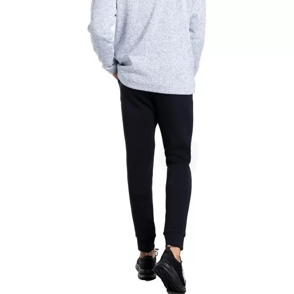 imageFruit of the Loom Eversoft Fleece Joggers Moisture Wicking ampamp Breathable Sizes S2XDouble Knit  Black