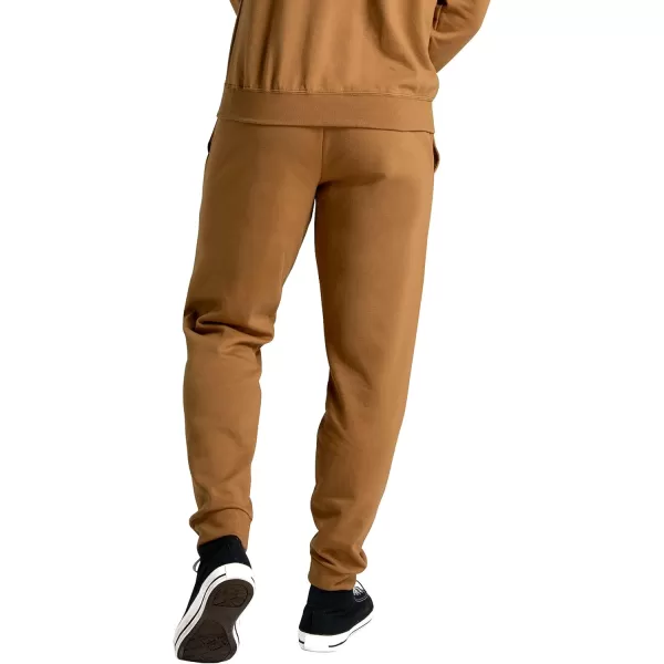imageFruit of the Loom Eversoft Fleece Joggers with Pockets Relaxed Fit Moisture Wicking Breathable Tapered SweatpantsGolden Pecan