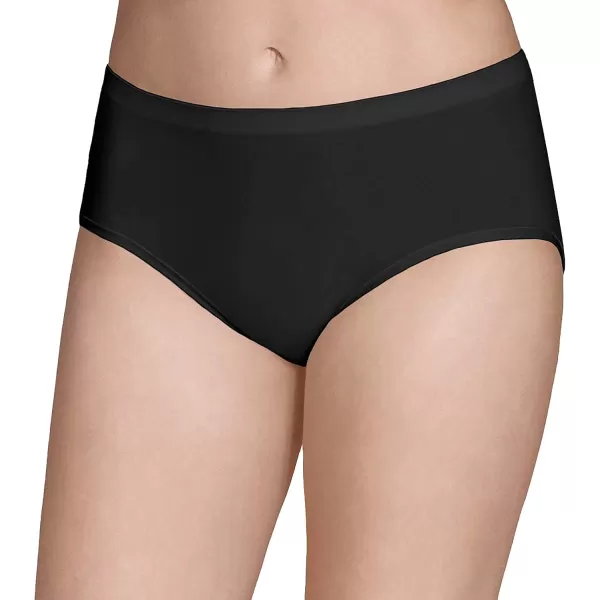 imageFruit of the Loom Womens 360 Stretch Underwear Regular ampamp Plus SizeLow Rise Brief  Seamless  12 Pack  Assorted Colors