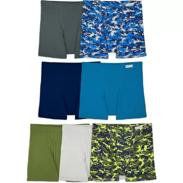 imageFruit of the Loom Boys Boxer Briefs7 Pack  Assorted Colors